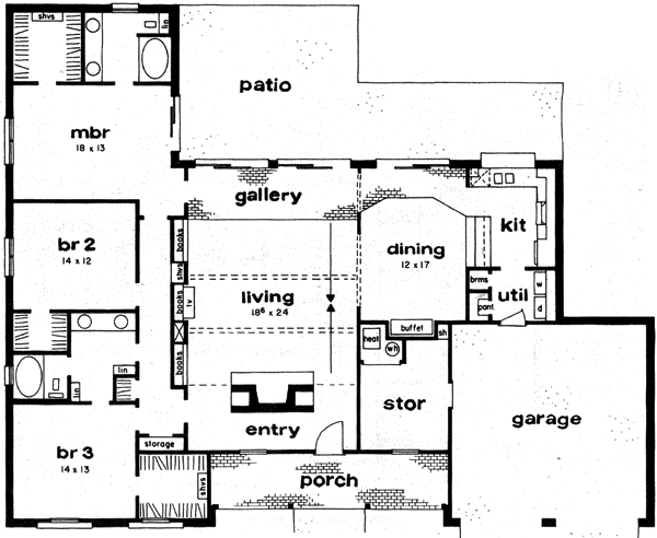 Main Floor Plan: 18-332
