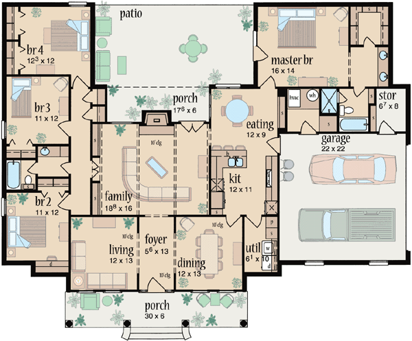Main Floor Plan: 18-333