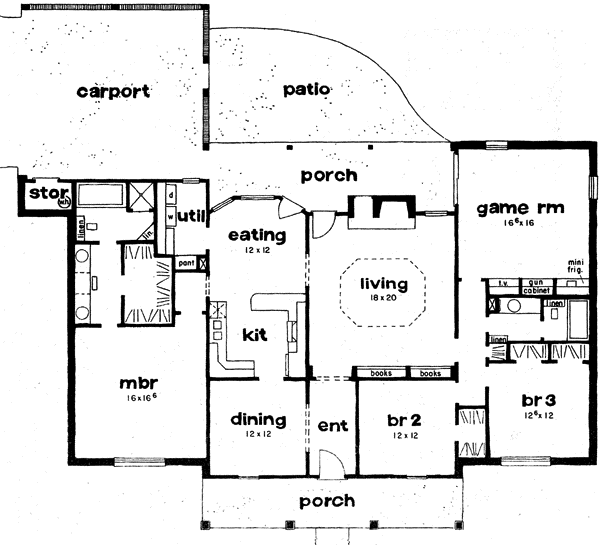 Main Floor Plan: 18-355