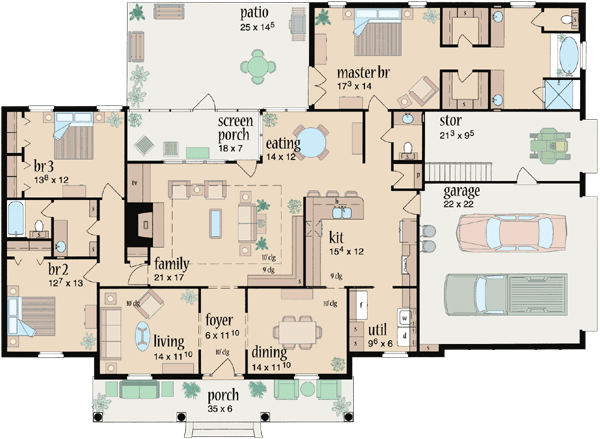 Main Floor Plan: 18-406