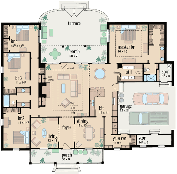 Main Floor Plan: 18-416