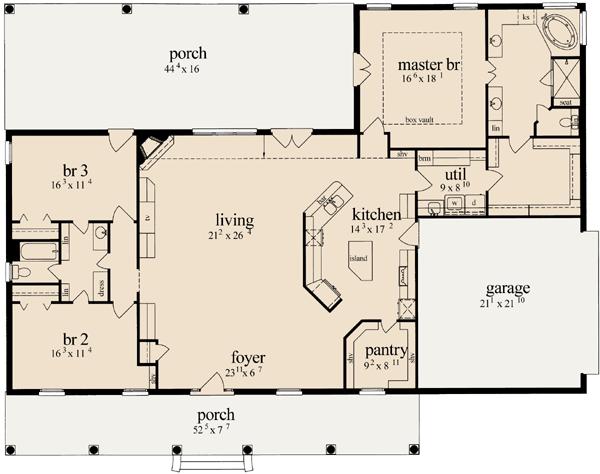 Main Floor Plan: 18-425