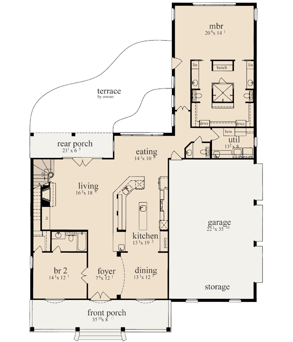 Main Floor Plan: 18-472