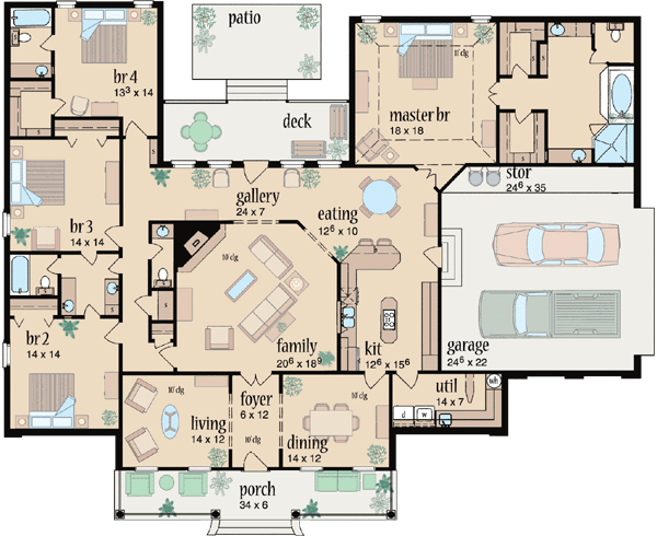 Main Floor Plan: 18-473