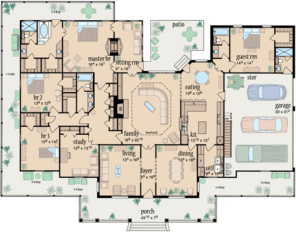 Main Floor Plan: 18-487