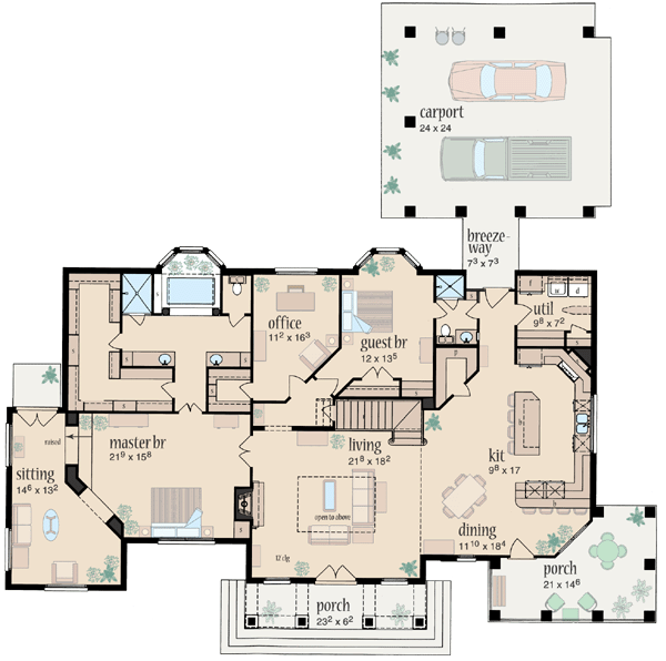 Main Floor Plan: 18-496