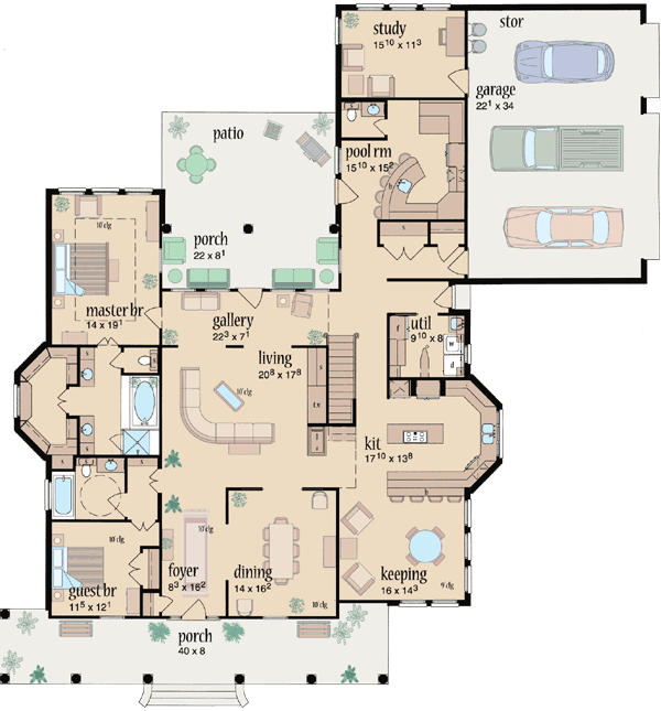 Main Floor Plan: 18-501