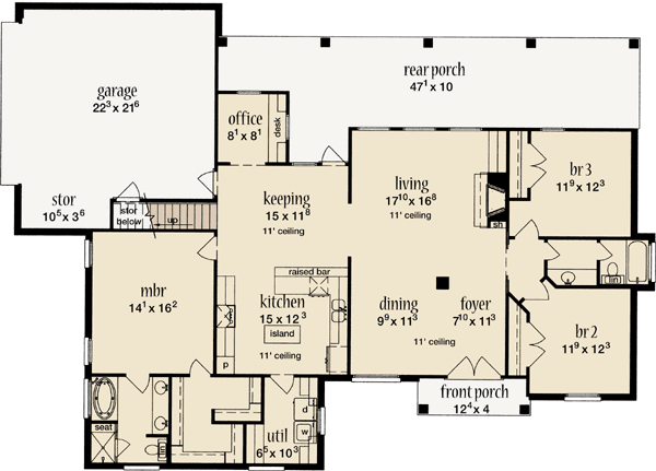Main Floor Plan: 18-510