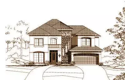 Tuscan house plans 19-1001 - front exterior, 4,169 sq ft, 5 bed, 4 bath house plans | Monster House Plans