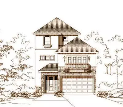 Traditional house plans 19-1005 - front exterior, 3,280 sq ft, 3 bed, 3 bath house plans | Monster House Plans
