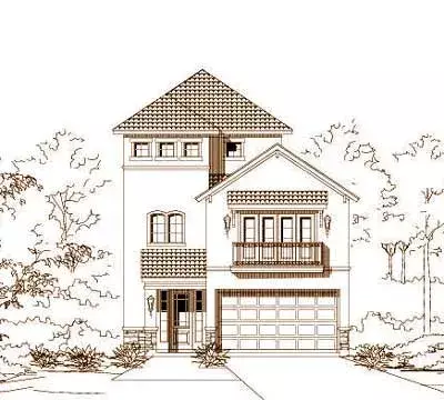 Traditional house plans 19-1006 - front exterior, 3,280 sq ft, 3 bed, 4 bath house plans | Monster House Plans
