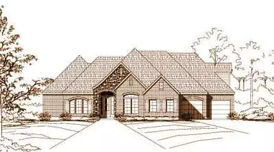 Traditional house plans 19-1020 - front exterior, 2,653 sq ft, 4 bed, 3 bath house plans | Monster House Plans