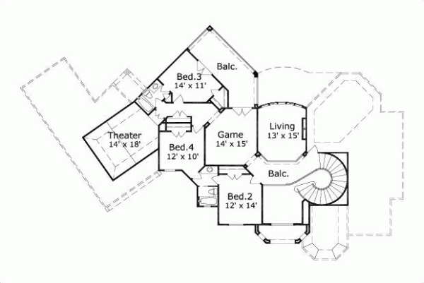 Upper/Second Floor Plan:19-1031