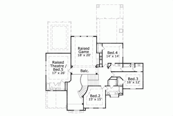 Upper/Second Floor Plan:19-1032
