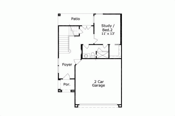 Main Floor Plan: 19-1053