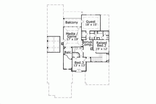 Upper/Second Floor Plan:19-1063