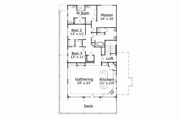 Upper/Second Floor Plan:19-1067