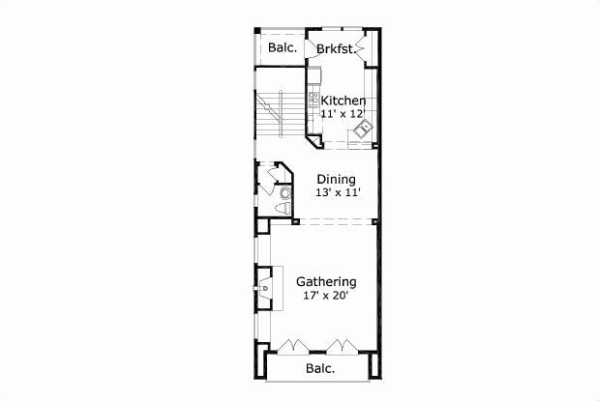 Upper/Second Floor Plan:19-1080