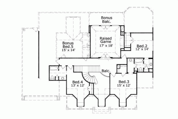 Upper/Second Floor Plan:19-1090