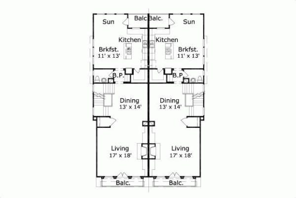Upper/Second Floor Plan:19-1094