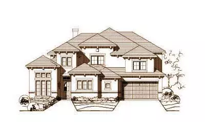 Mediterranean house plans 19-1095 - front exterior, 4,406 sq ft, 4 bed, 3 bath house plans | Monster House Plans