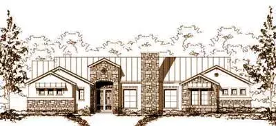 Tuscan house plans 19-1098 - front exterior, 3,918 sq ft, 4 bed, 4 bath house plans | Monster House Plans