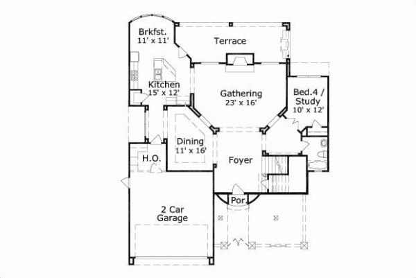 Main Floor Plan: 19-1110