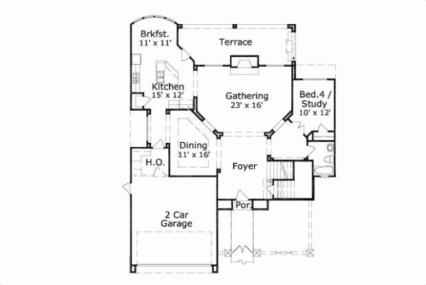Main Floor Plan: 19-1111