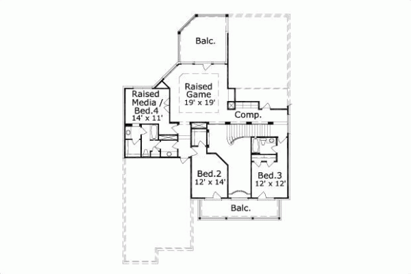 Upper/Second Floor Plan:19-1114