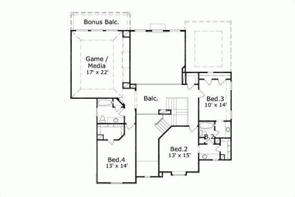 Upper/Second Floor Plan:19-1115