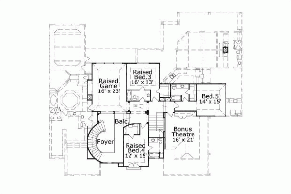 Upper/Second Floor Plan:19-1121