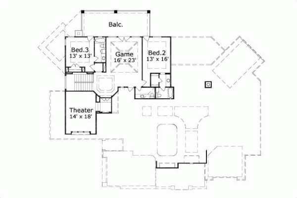 Upper/Second Floor Plan:19-1130