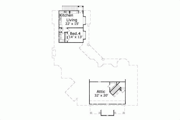 Upper/Second Floor Plan:19-1132