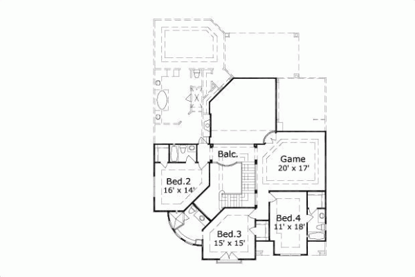 Upper/Second Floor Plan:19-1137