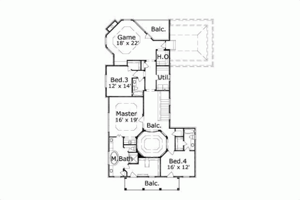 Upper/Second Floor Plan:19-1141
