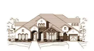 Tuscan house plans 19-1158 - front exterior, 4,943 sq ft, 4 bed, 4 bath house plans | Monster House Plans