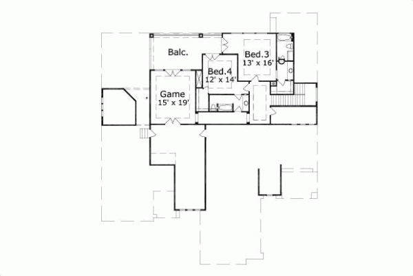 Upper/Second Floor Plan:19-1158