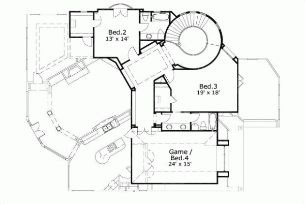 Upper/Second Floor Plan:19-1162