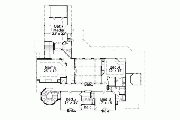 Upper/Second Floor Plan:19-1169