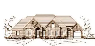 Traditional house plans 19-1172 - front exterior, 3,240 sq ft, 4 bed, 3 bath house plans | Monster House Plans
