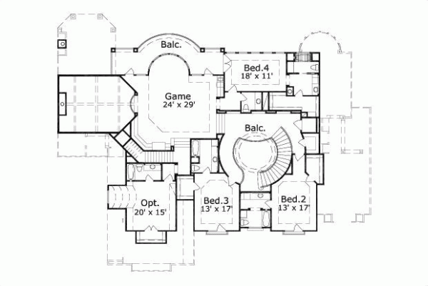 Upper/Second Floor Plan:19-1177