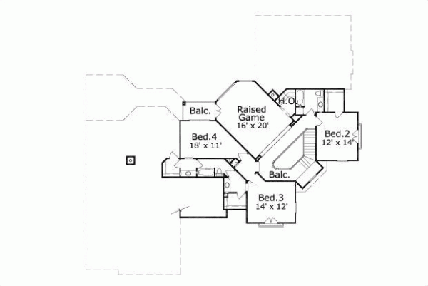 Upper/Second Floor Plan:19-1178