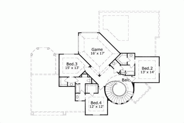 Upper/Second Floor Plan:19-1180
