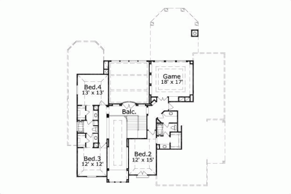 Upper/Second Floor Plan:19-1198