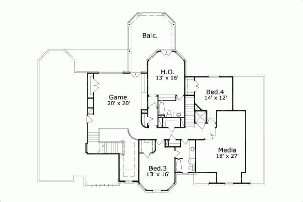 Upper/Second Floor Plan:19-1219