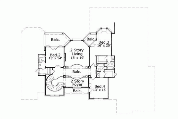 Upper/Second Floor Plan:19-122