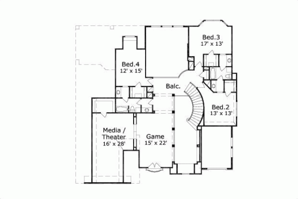 Upper/Second Floor Plan:19-1226