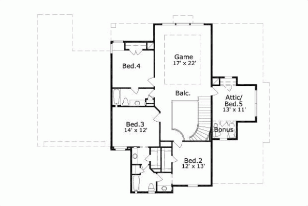 Upper/Second Floor Plan:19-1227
