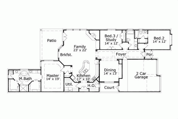 Main Floor Plan: 19-1230
