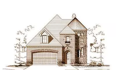 European house plans 19-1231 - front exterior, 2,840 sq ft, 3 bed, 2 bath house plans | Monster House Plans
